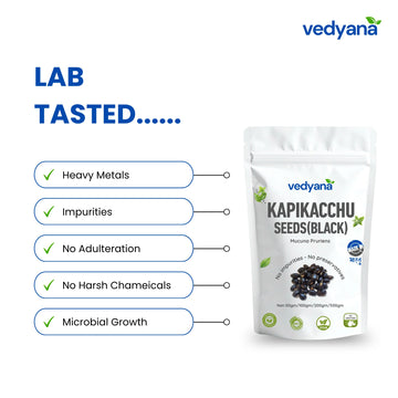 Vedyana Kapikacchu Black Seeds (Mucuna pruriens)