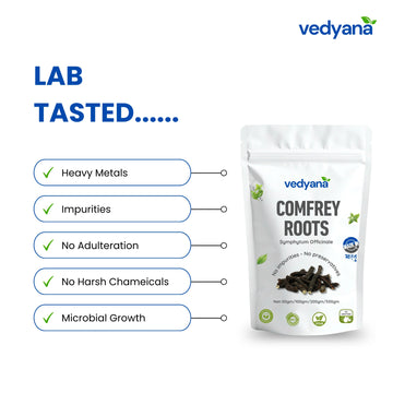 Vedyana Comfrey Roots (Symphytum officinale)