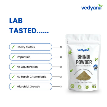 Vedyana Bhindi Powder | Okra Powder | Abelmoschus esculentus