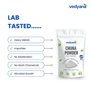 Vedyana Chuna Powder | Limestone Powder | Calcium Hydroxide