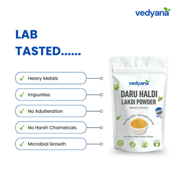 Vedyana Daru Haldi Powder | Daruharidra | Berberis aristata