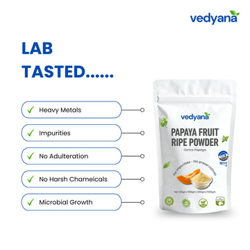 Vedyana Papaya Powder | Ripe Papaya Fruit Powder