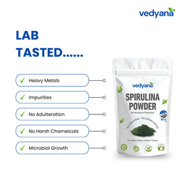Vedyana Spirulina Powder | Superfood Algae Powder
