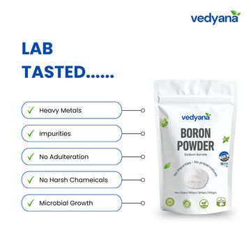 Vedyana Boron Powder (Sodium Borate) | Borax Powder | Tankan