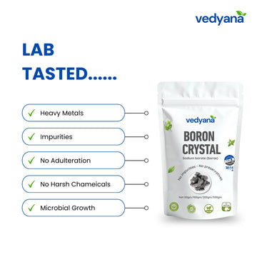 Vedyana Boron Crystals (Sodium Borate) | Borax | Tankan Crystals