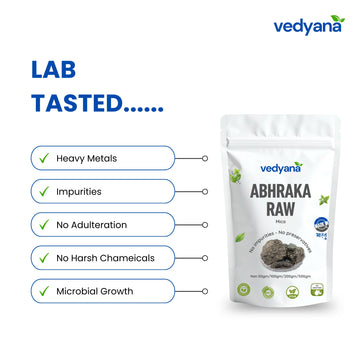 Vedyana Abhraka Raw (Mica Mineral) | Abhrak Stone | Natural Mica