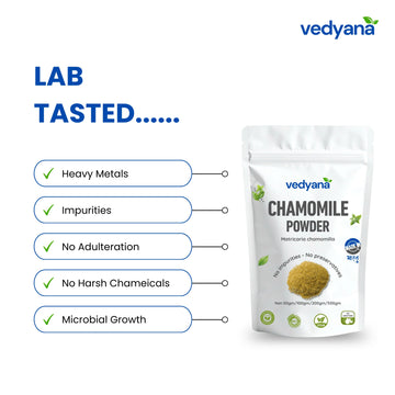 Vedyana Chamomile Granular Powder (Matricaria chamomilla) | Tea Cut