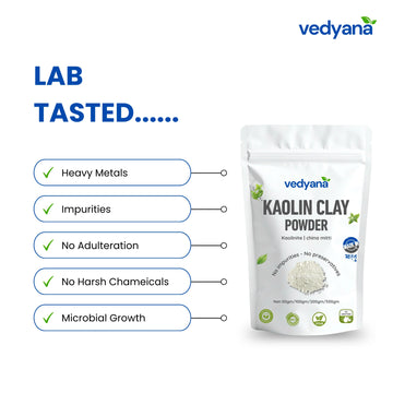 Vedyana Kaolin Clay Powder | China Clay | Chini Mitti
