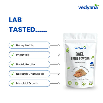 Vedyana Bael fruit Powder (Aegle marmelos) | Bel Powder