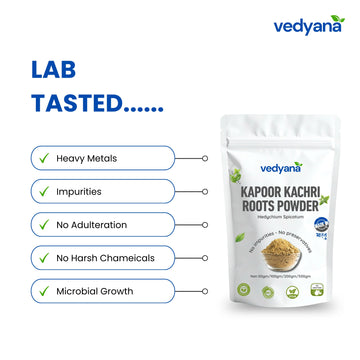 Vedyana Kapoor Kachri Powder (Hedychium spicatum) | Herbal Hair Care Powder