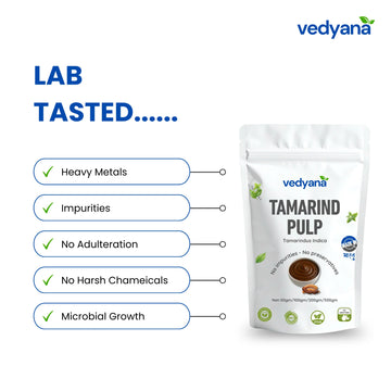 Vedyana Tamarind Pulp (Tamarindus indica) | Imli Pulp