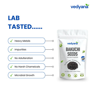 Vedyana Bakuchi Seeds (Psoralea corylifolia) | Babchi
