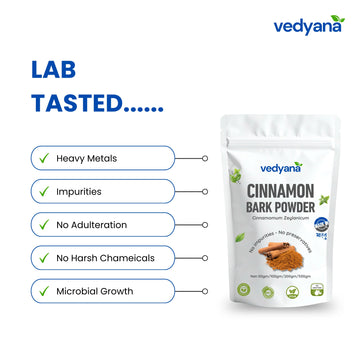 Vedyana Cinnamon Powder (Cinnamomum verum) | Dalchini Powder
