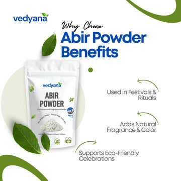 Vedyana Abir Powder | Fragrant Color Powder for Festivals