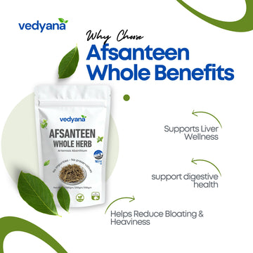 Vedyana Afsanteen Whole Herb (Artemisia absinthium)