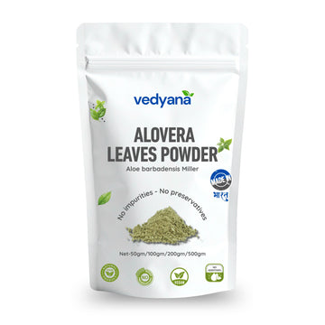 Vedyana Aloe Vera Powder (Aloe barbadensis) | Natural Herbal Powder