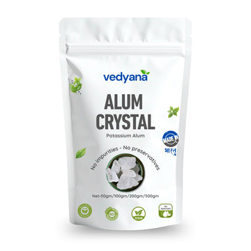 Vedyana Alum Crystals (Potassium Aluminum Sulfate) | Fitkari | Natural Crystals