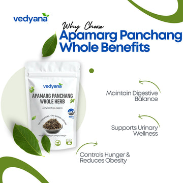 Vedyana Apamarg Panchang Whole Herb (Achyranthes aspera)