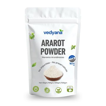 Vedyana Ararot Powder (Arrowroot) | Maranta arundinacea