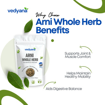 Vedyana Arni Whole Herb (Clerodendrum phlomidis)