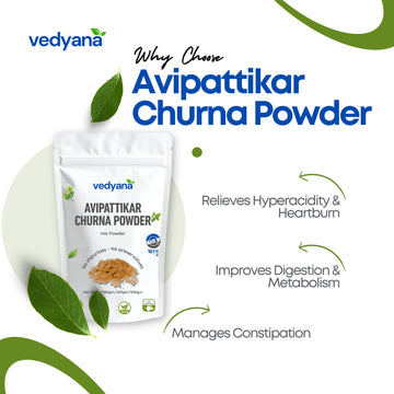 Vedyana Avipattikar Churna | Ayurvedic Herbal Powder