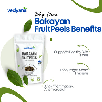 Vedyana Bakayan Chilka (Melia azedarach) | Dried Fruit Peel