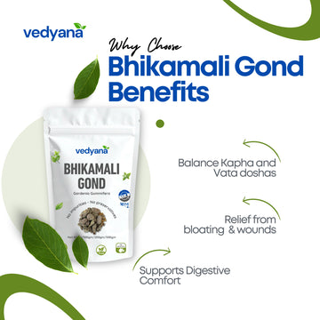 Vedyana Bhikamali Gond | Natural Herbal Resin