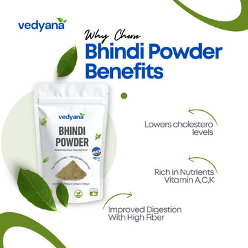 Vedyana Bhindi Powder | Okra Powder | Abelmoschus esculentus
