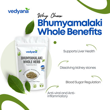 Vedyana Bhumyamalaki Whole (Phyllanthus niruri) | Bhumi Amla