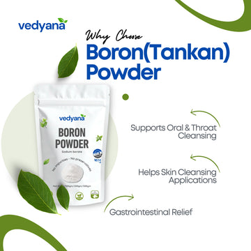 Vedyana Boron Powder (Sodium Borate) | Borax Powder | Tankan