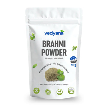 Vedyana Brahmi Powder (Bacopa monnieri) | Brahmi Churna