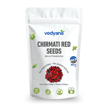 Vedyana Chirmati Red Seeds (Abrus precatorius) | Ratti | Gunja Seeds