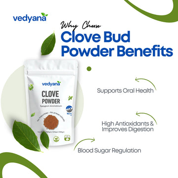 Vedyana Clove Powder (Syzygium aromaticum) | Lavang Churna