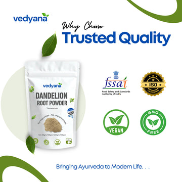 Vedyana Dandelion Root Powder (Taraxacum officinale)