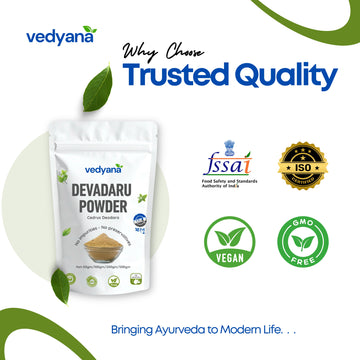 Vedyana Devadaru Powder (Cedrus deodara) | Himalayan Cedar Powder
