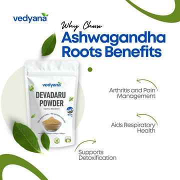 Vedyana Devadaru Powder (Cedrus deodara) | Himalayan Cedar Powder