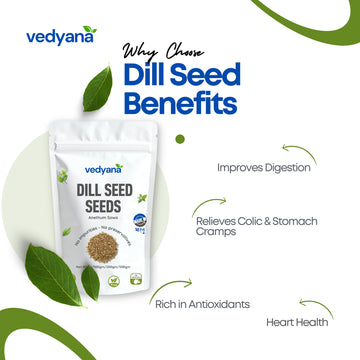 Vedyana Dill Seeds (Anethum graveolens) | Suva Seeds