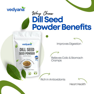 Vedyana Dill Seed Powder (Anethum graveolens) | Suva Powder