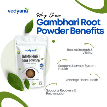 Vedyana Gambhari Powder (Gmelina arborea)