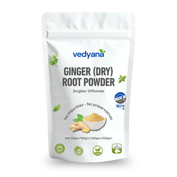 Vedyana Dry Ginger Powder (Zingiber officinale) | Sonth Powder