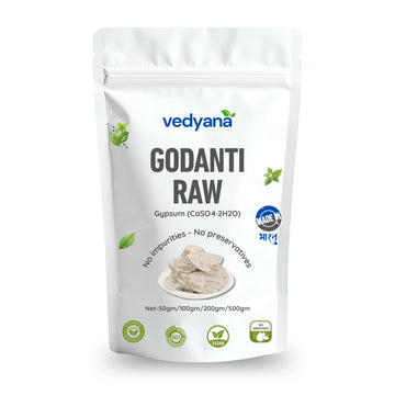 Vedyana Godanti Raw (Gypsum – Calcium Sulfate) | Natural Godanti Stone
