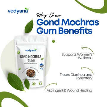 Vedyana Gond Mochras (Bombax ceiba) | Shalmali Gum | Semal Gond