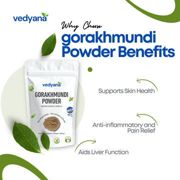 Vedyana Gorakhmundi Powder (Sphaeranthus indicus)