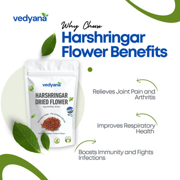 Vedyana Harshringar Flowers (Nyctanthes arbor-tristis) | Parijat | Night Jasmine