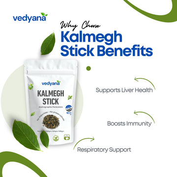 Vedyana Kalmegh Sticks (Andrographis paniculata) | King of Bitters