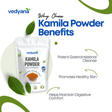 Vedyana Kamila Powder (Mallotus philippensis) | Kamila Sindur | Kamala Powder