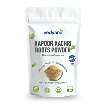 Vedyana Kapoor Kachri Powder (Hedychium spicatum) | Herbal Hair Care Powder