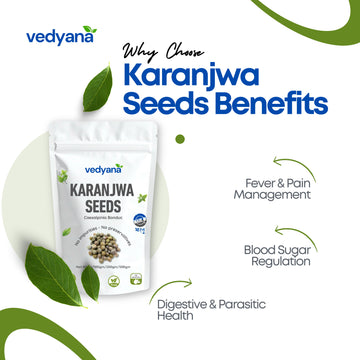 Vedyana Karanjwa Seeds | Sagargota | Caesalpinia bonduc