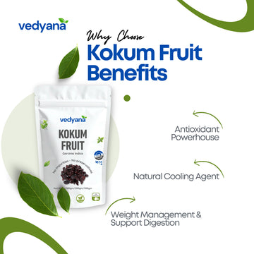 Vedyana Kokum (Garcinia indica) | Aamsul Dried Fruit