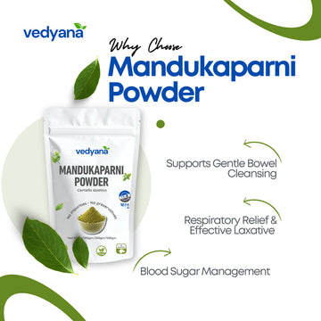 Vedyana Mandukaparni Powder | Gotu Kola Powder